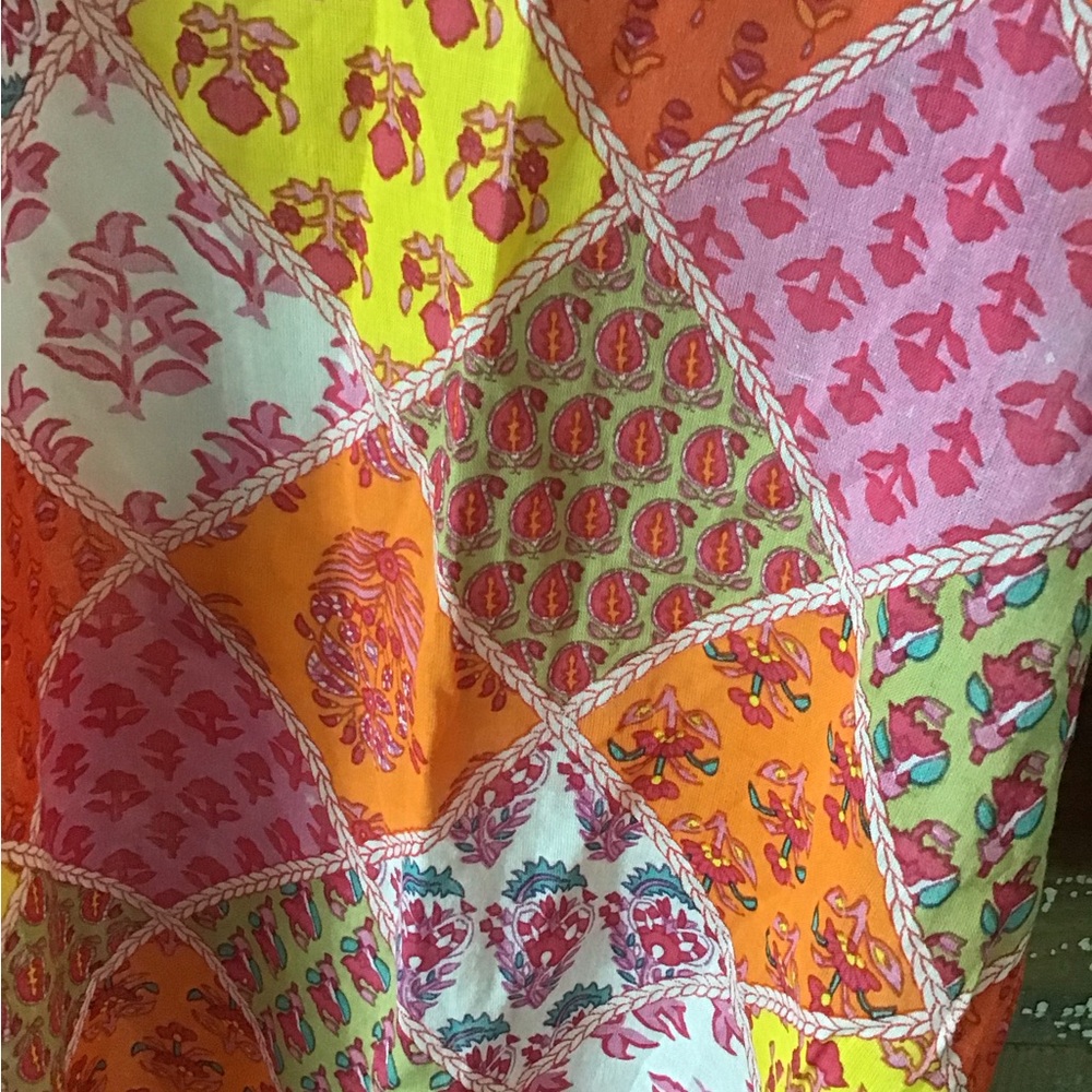 Kikisol Tunic Top Patchwork Size Large - image 5